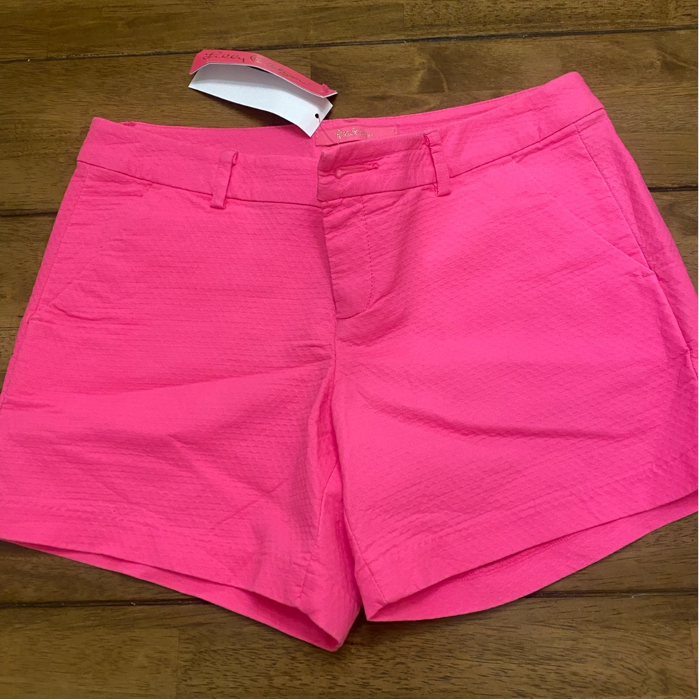 Lilly Pulitzer Callahan Short Raz Berry Size 6 NWT
